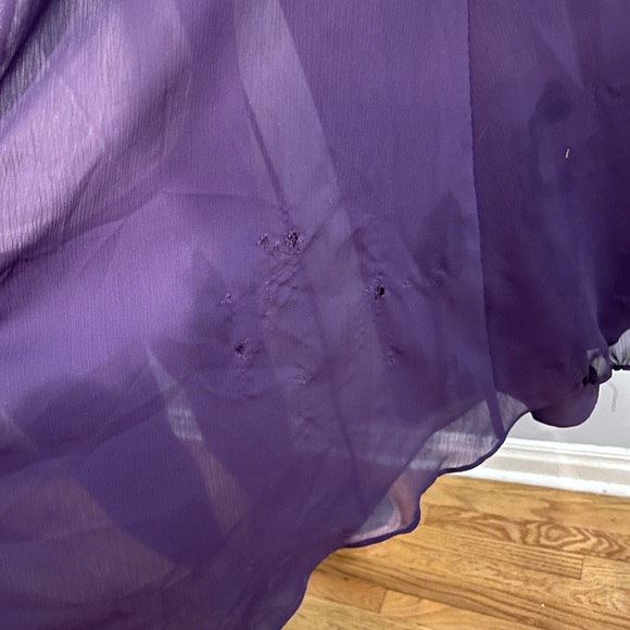 Purple Vera wang dress - Picture 6 of 7